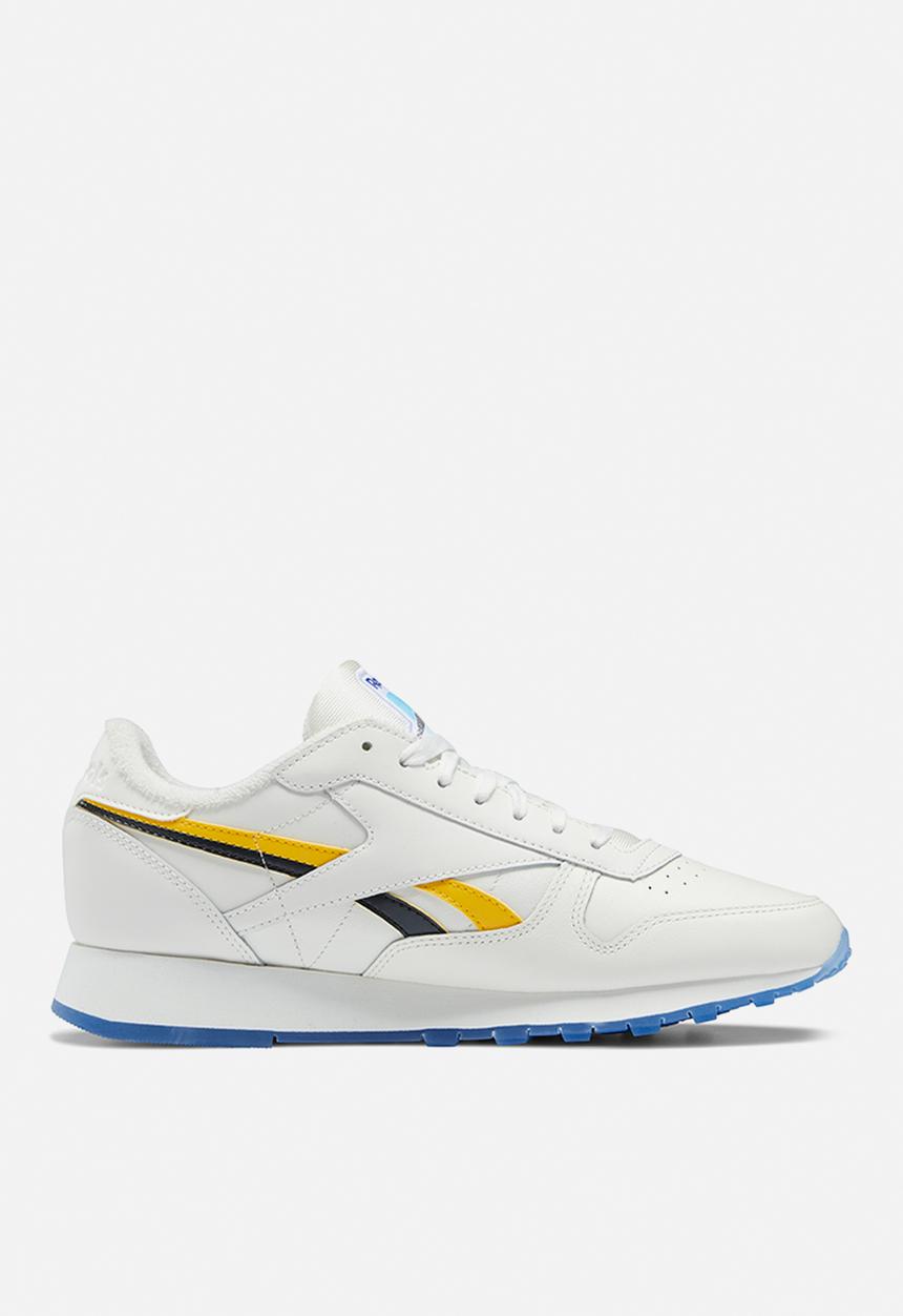 Reebok - Classic leather - chalk/pure grey /always yellow