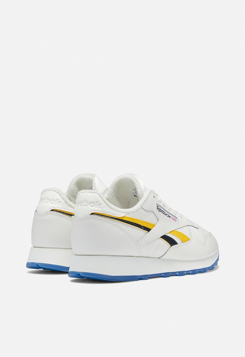 Reebok - Classic leather - chalk/pure grey /always yellow