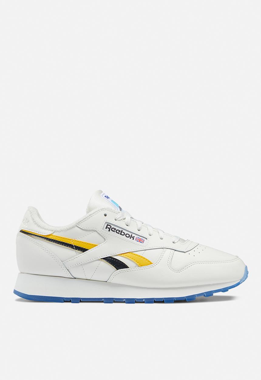 Reebok - Classic leather - chalk/pure grey /always yellow