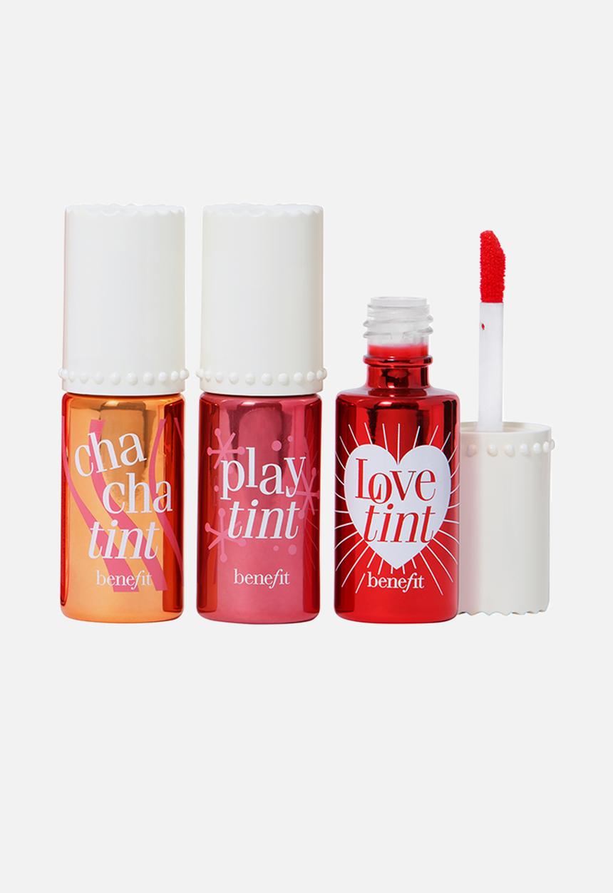 Benefit Cosmetics - Kiss & Play Lip Tints - Lip Tint Trio