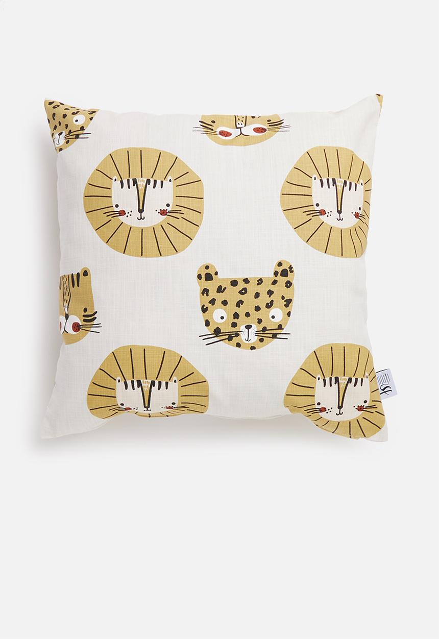 Sixth Floor - Roar cushion cover - multi