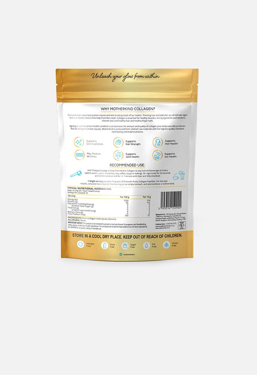 Motherkind - Glow From Within Pure Hydrolyzed Collagen