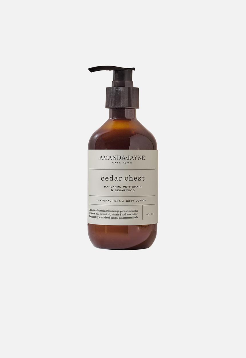 Amanda Jayne - Cedar Chest Hand & Body lotion - 300ml