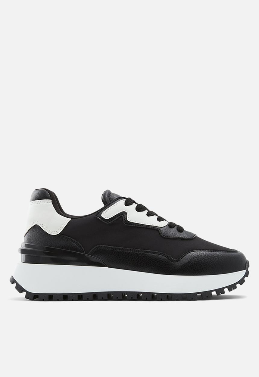 Call It Spring - Vyntage sneaker - black/white