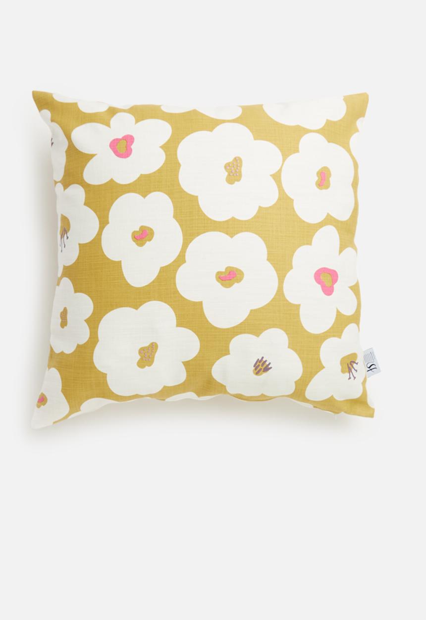 Sixth Floor - Flower power cushion cover - multi