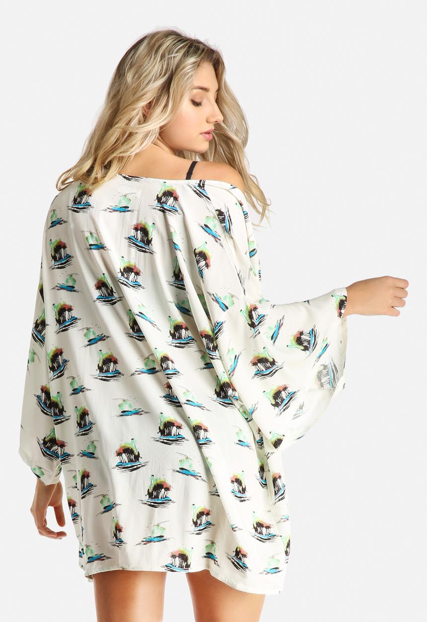 Artistic Revolution in Time - Island Kimono