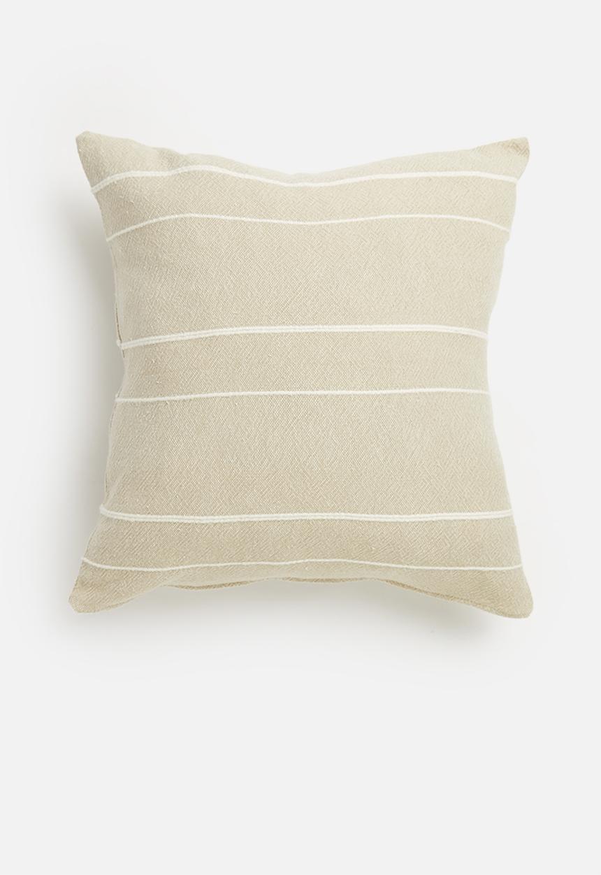 Barrydale Hand Weavers - Contemporary cushion cover - stone