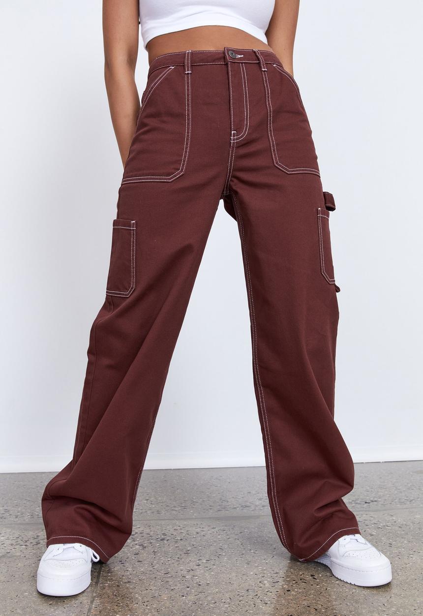 Factorie - Carpenter pant - andorra & white