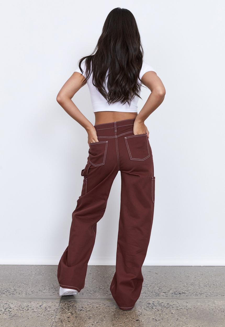 Factorie - Carpenter pant - andorra & white