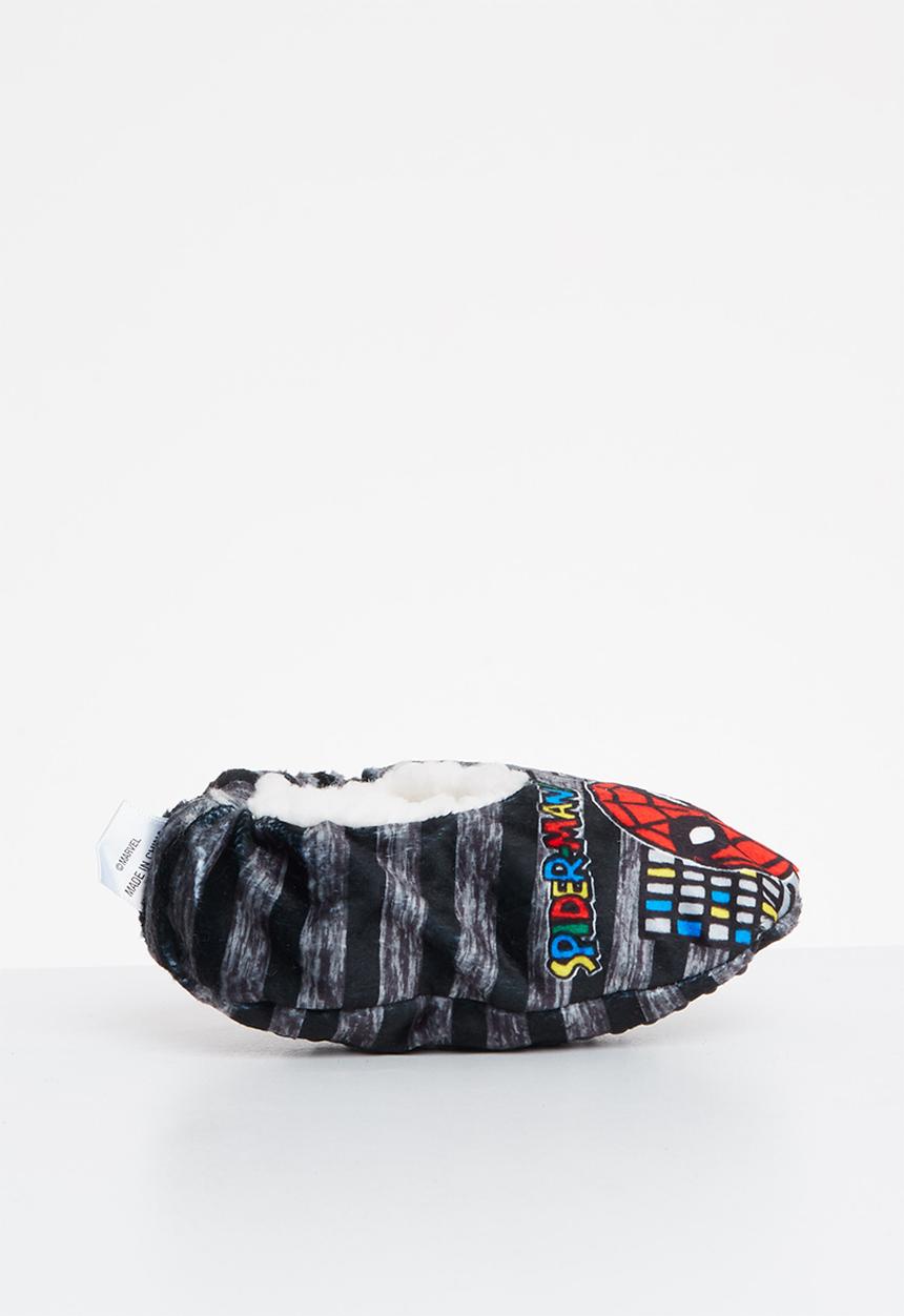 Character Group - Spider-man sherpa slippers - grey