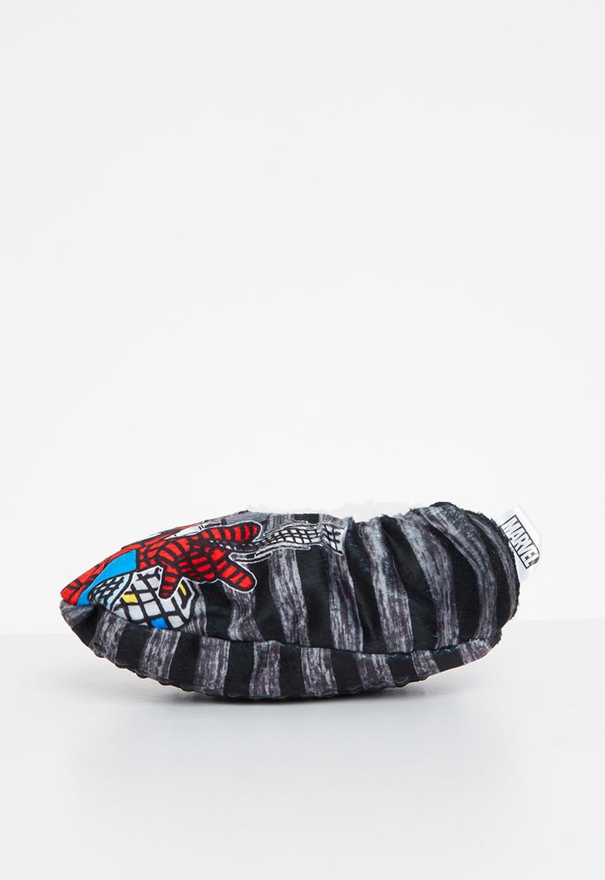 Character Group - Spider-man sherpa slippers - grey