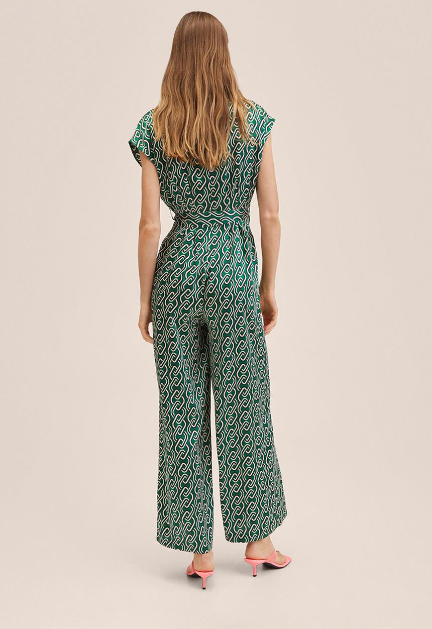 MANGO - One-piece suit chain - green