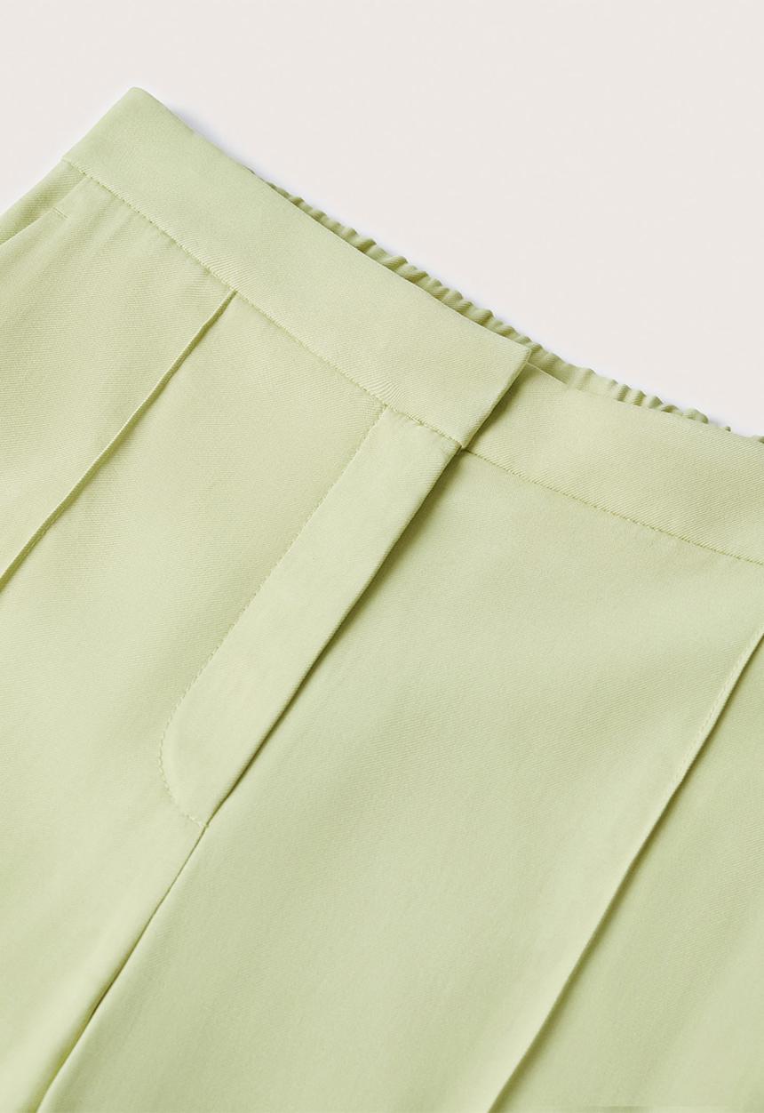 MANGO - Trousers tempito - lime