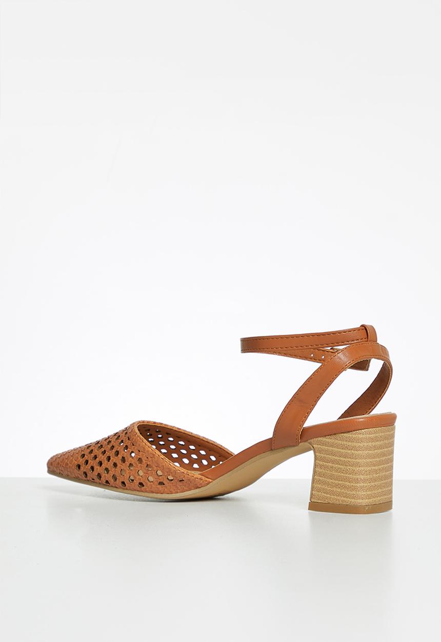 Superbalist - Sam closed block heel - tan