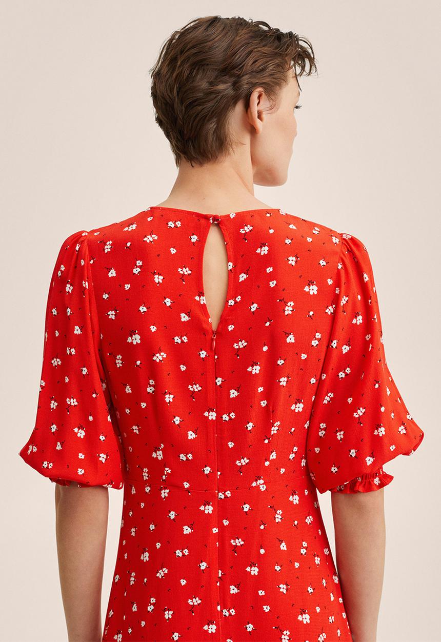 MANGO - Dress carol - red