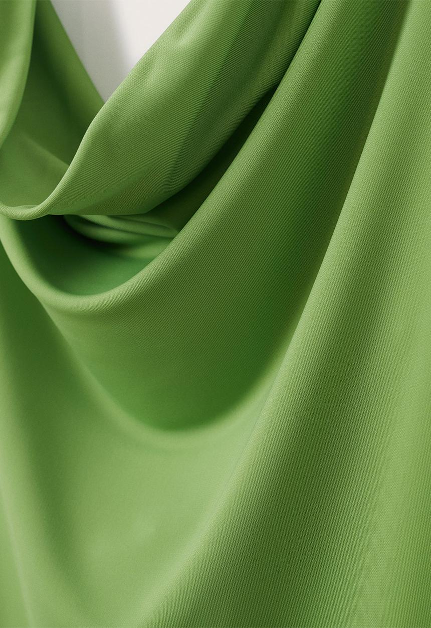 MANGO - Dress acamar - green