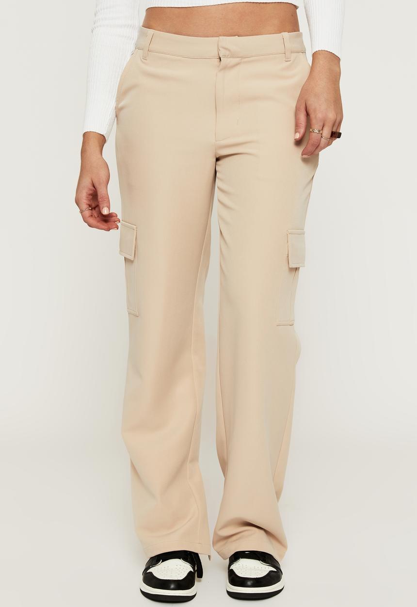 Supré  - Phoebe low rise slim cargo pant - warm oak