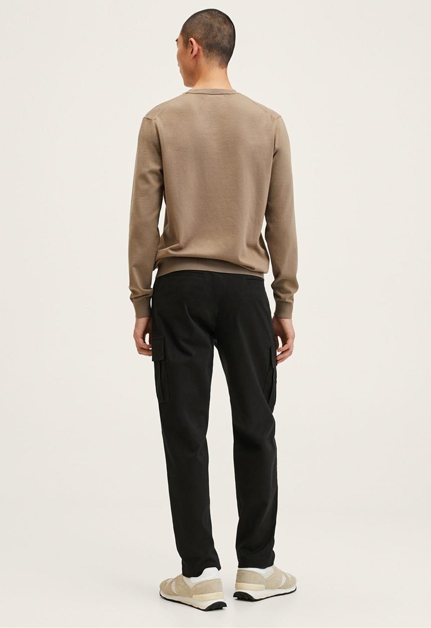 MANGO - Ten crew sweatshirt - sand