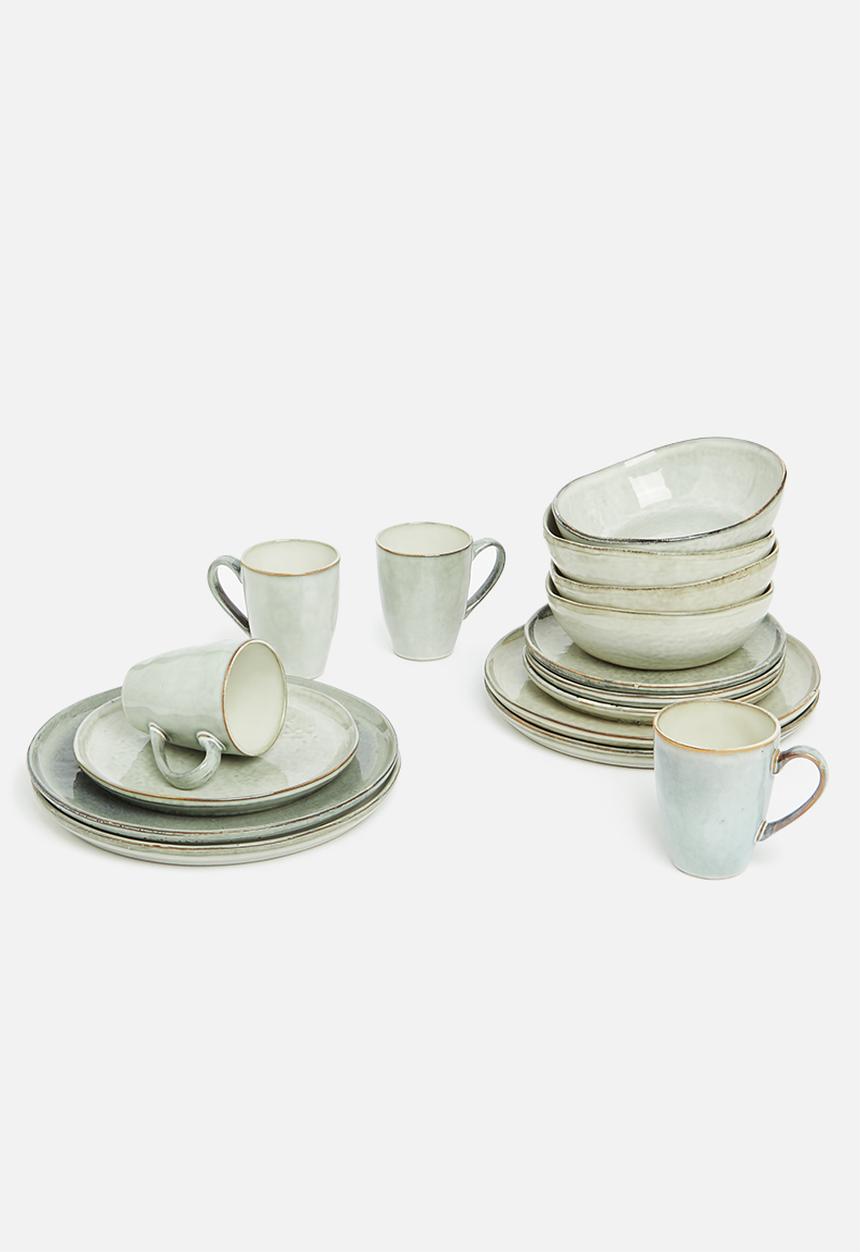 Sixth Floor - Romy mug set of 4 - slate