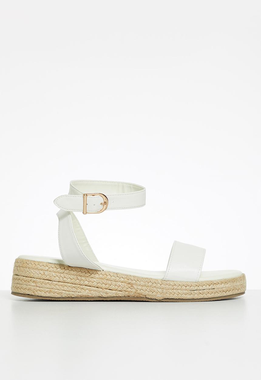 Superbalist - Sally espadrille - white