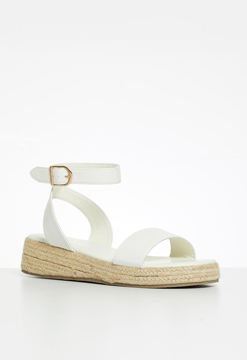 Superbalist - Sally espadrille - white