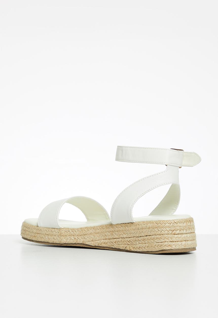 Superbalist - Sally espadrille - white
