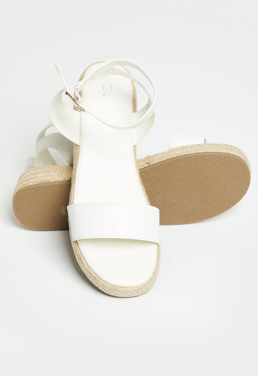 Superbalist - Sally espadrille - white
