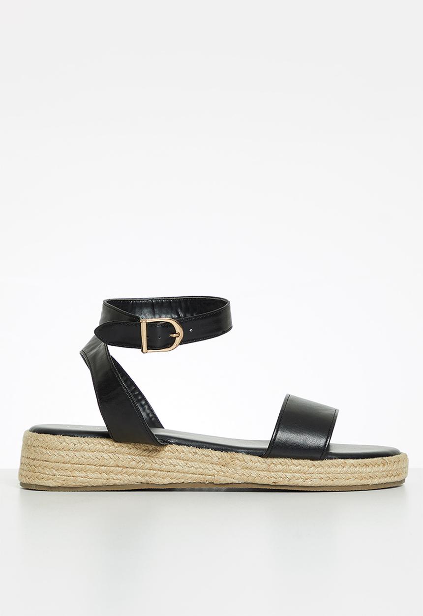 Superbalist - Sally espadrille - black