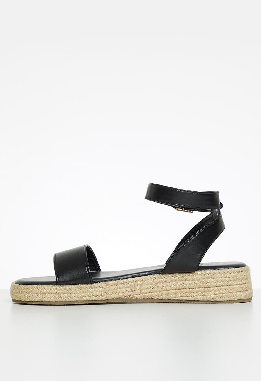 Superbalist - Sally espadrille - black