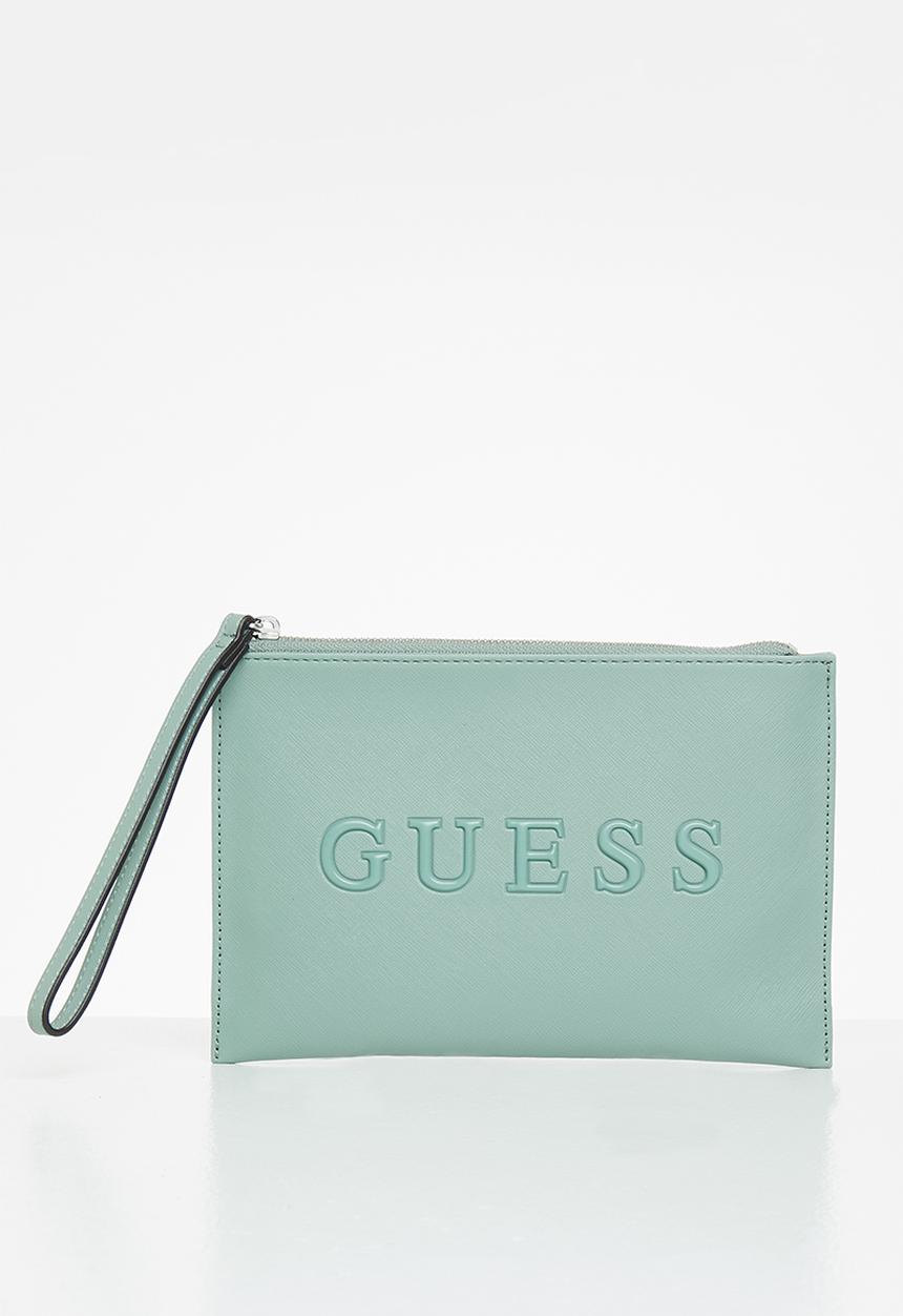 GUESS - Rodney slg wristlet - moss