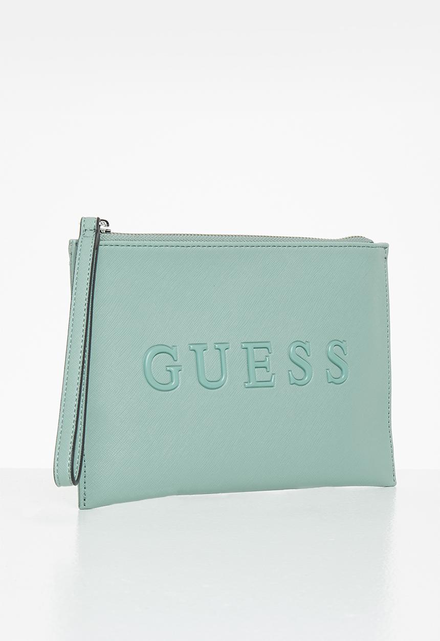 GUESS - Rodney slg wristlet - moss