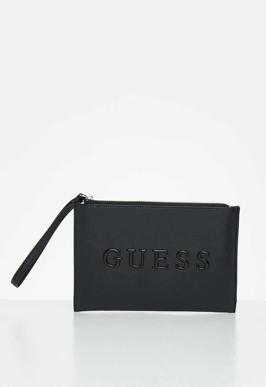 GUESS - Rodney slg wristlet - black