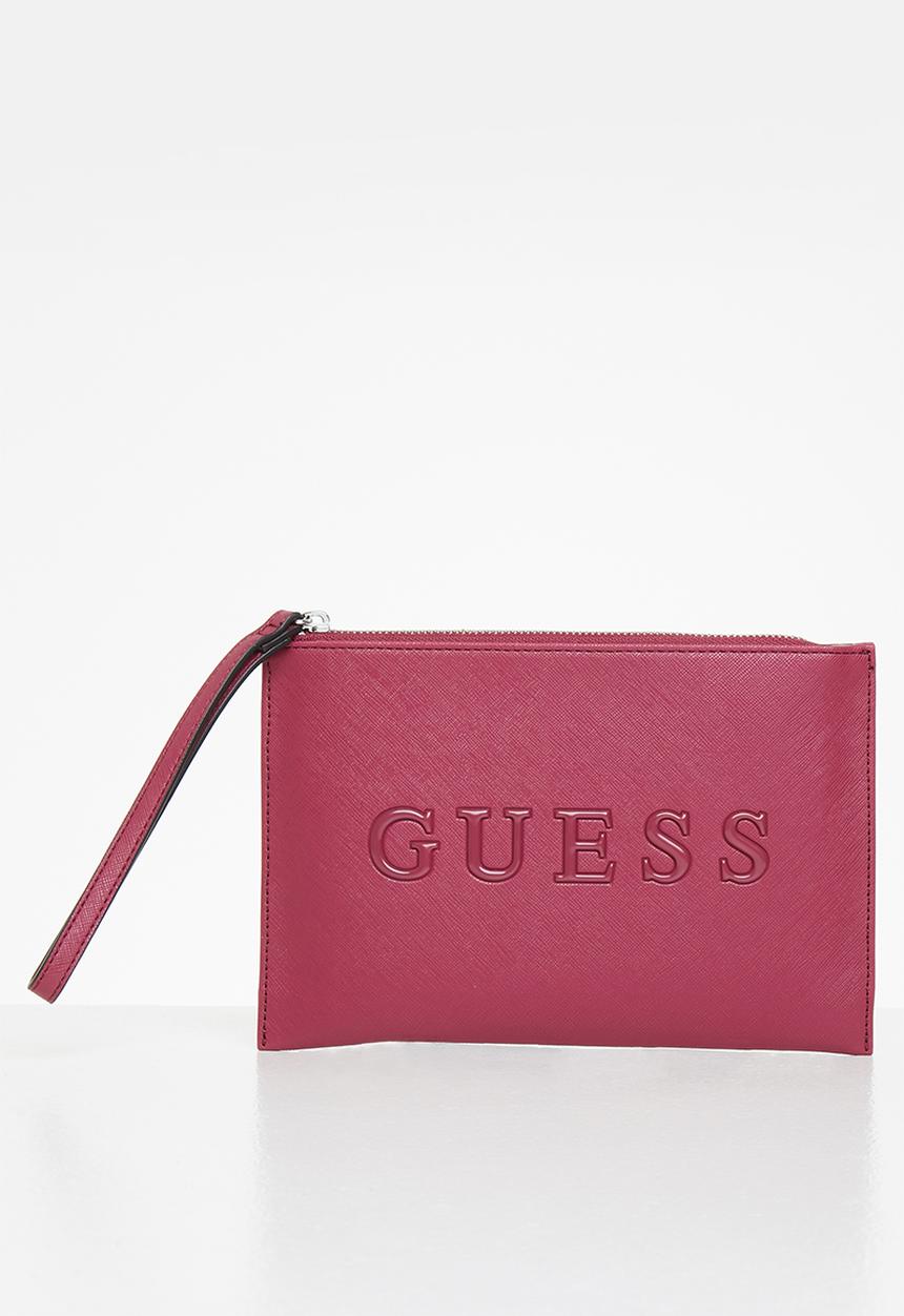 GUESS - Rodney slg wristlet - orchid
