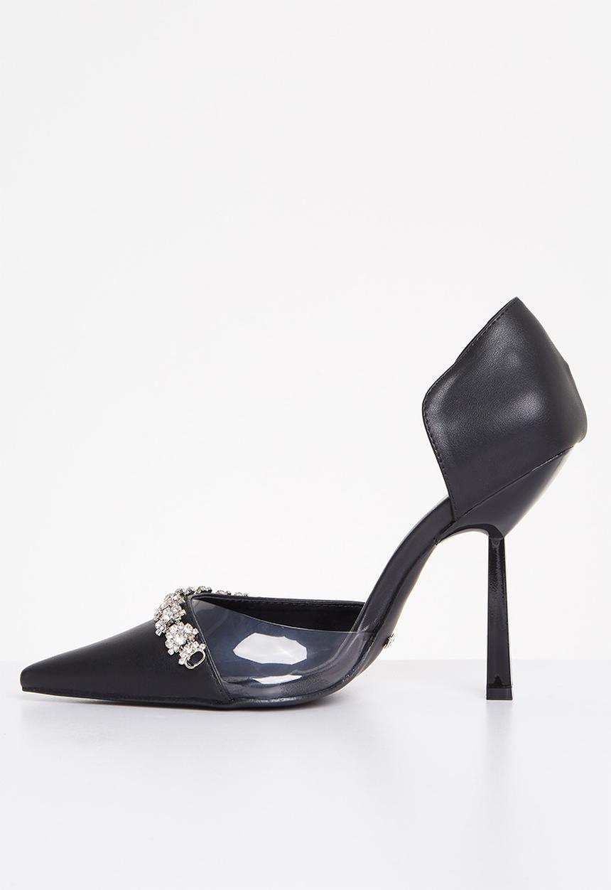 SISSY BOY - Rhinestone ready court - black