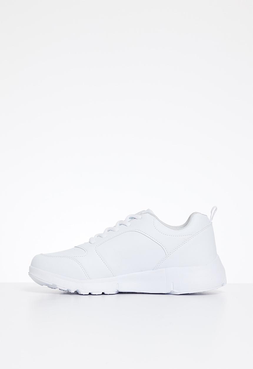 Rebel Republic - Velcro strap trainers - white1