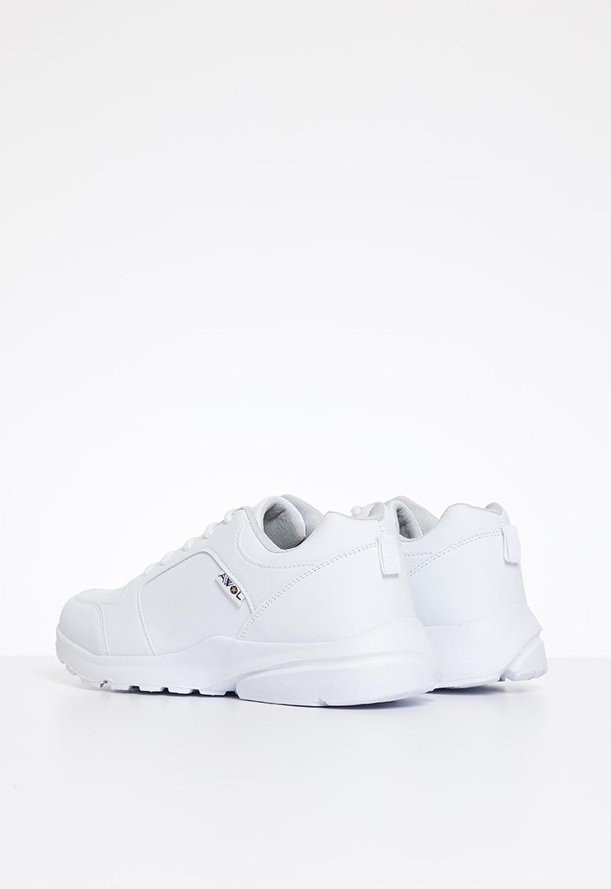 Rebel Republic - Velcro strap trainers - white1