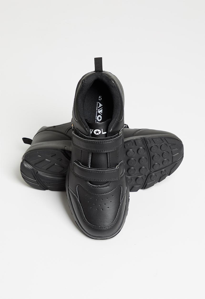 Rebel Republic - Velcro strap trainers - black1