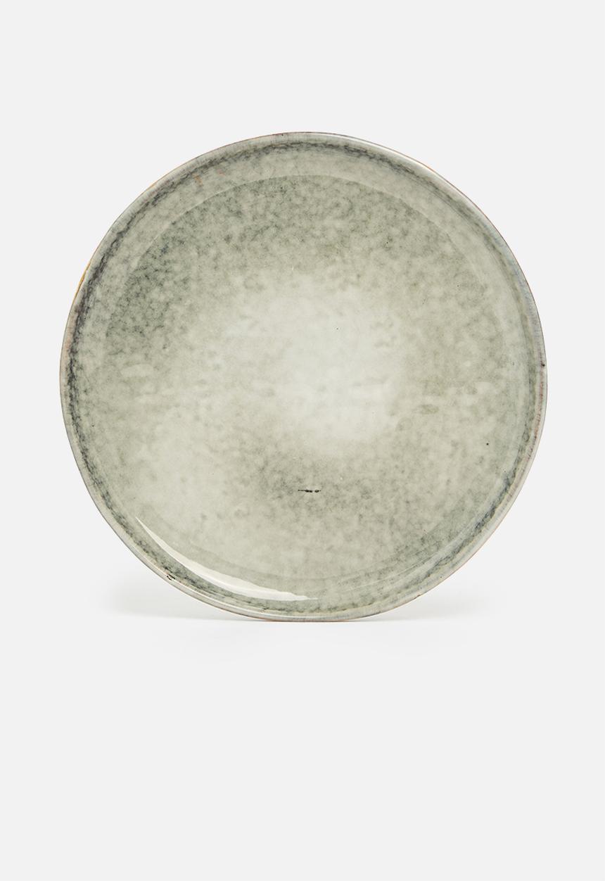 Sixth Floor - Romy side plate set of 4- slate