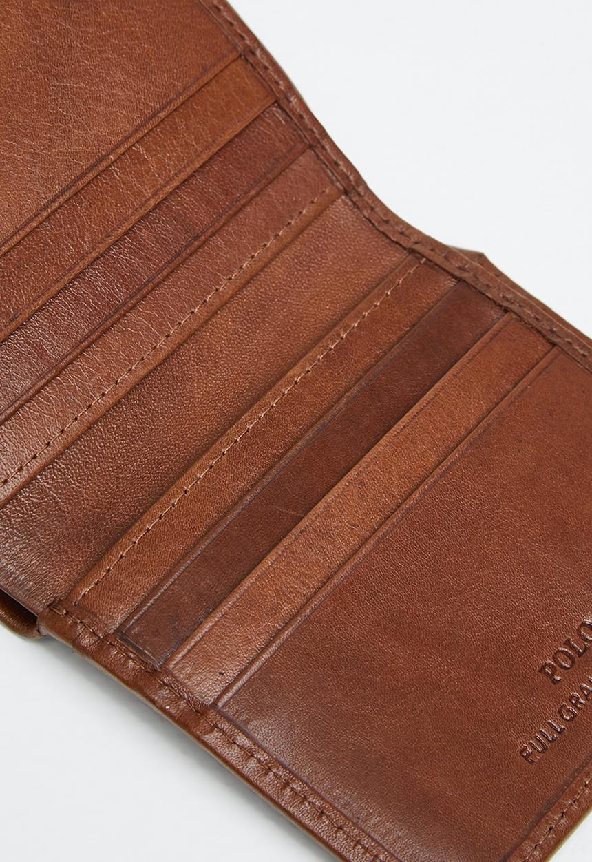 POLO - Credit card wallet - colorado brown