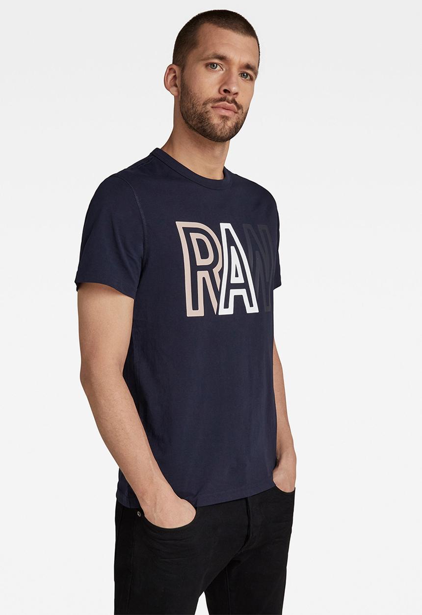 G-STAR - Raw r short sleeve tee - sartho blue