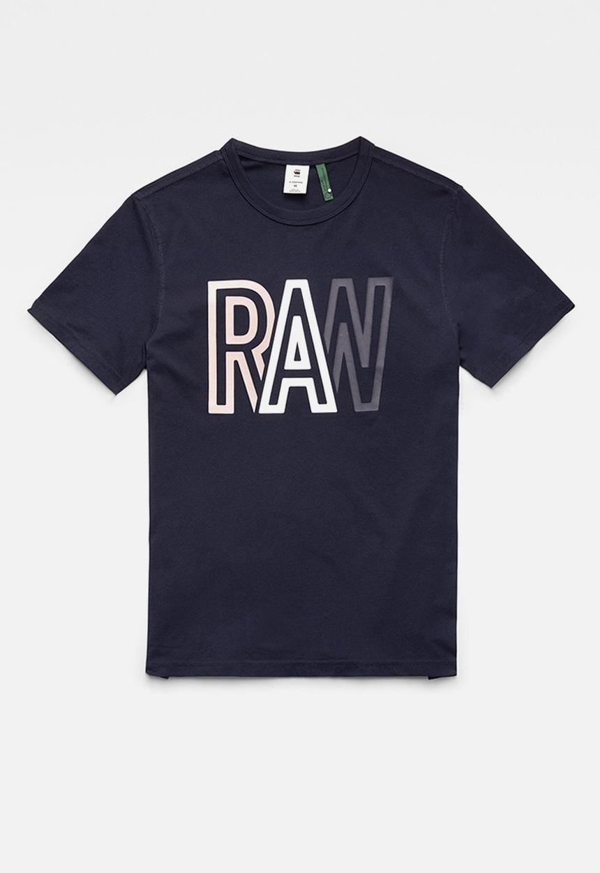 G-STAR - Raw r short sleeve tee - sartho blue
