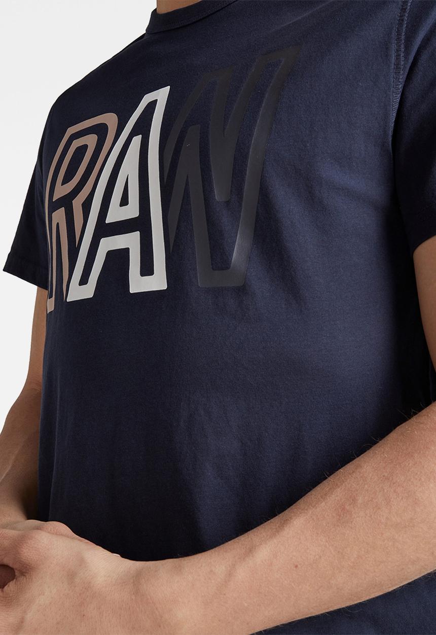 G-STAR - Raw r short sleeve tee - sartho blue
