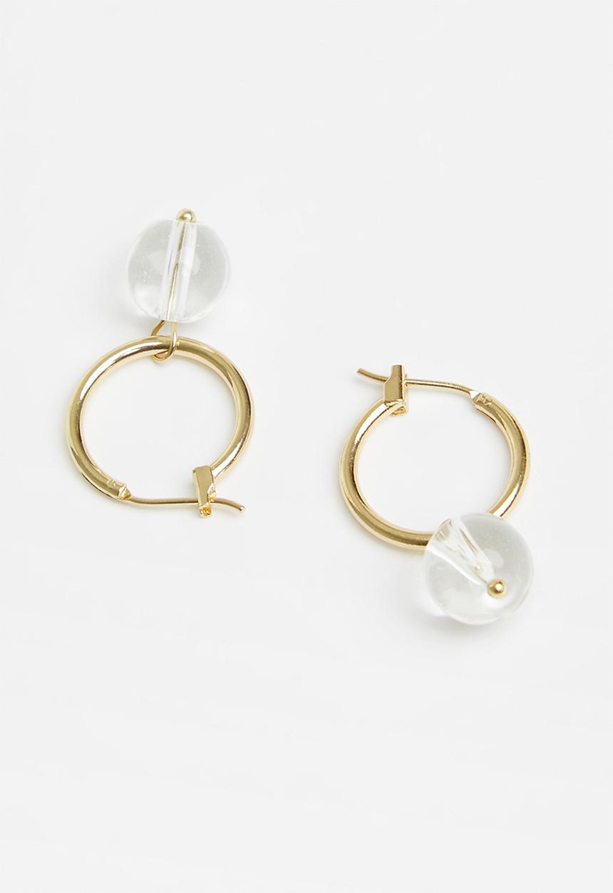 Superbalist - Jada earrings - gold & clear