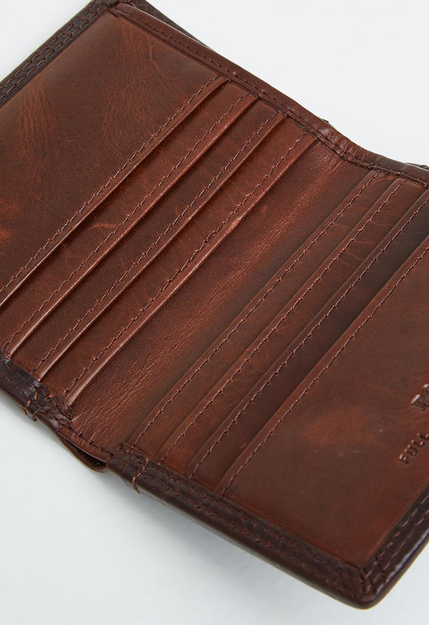 POLO - Credit card wallet - brown