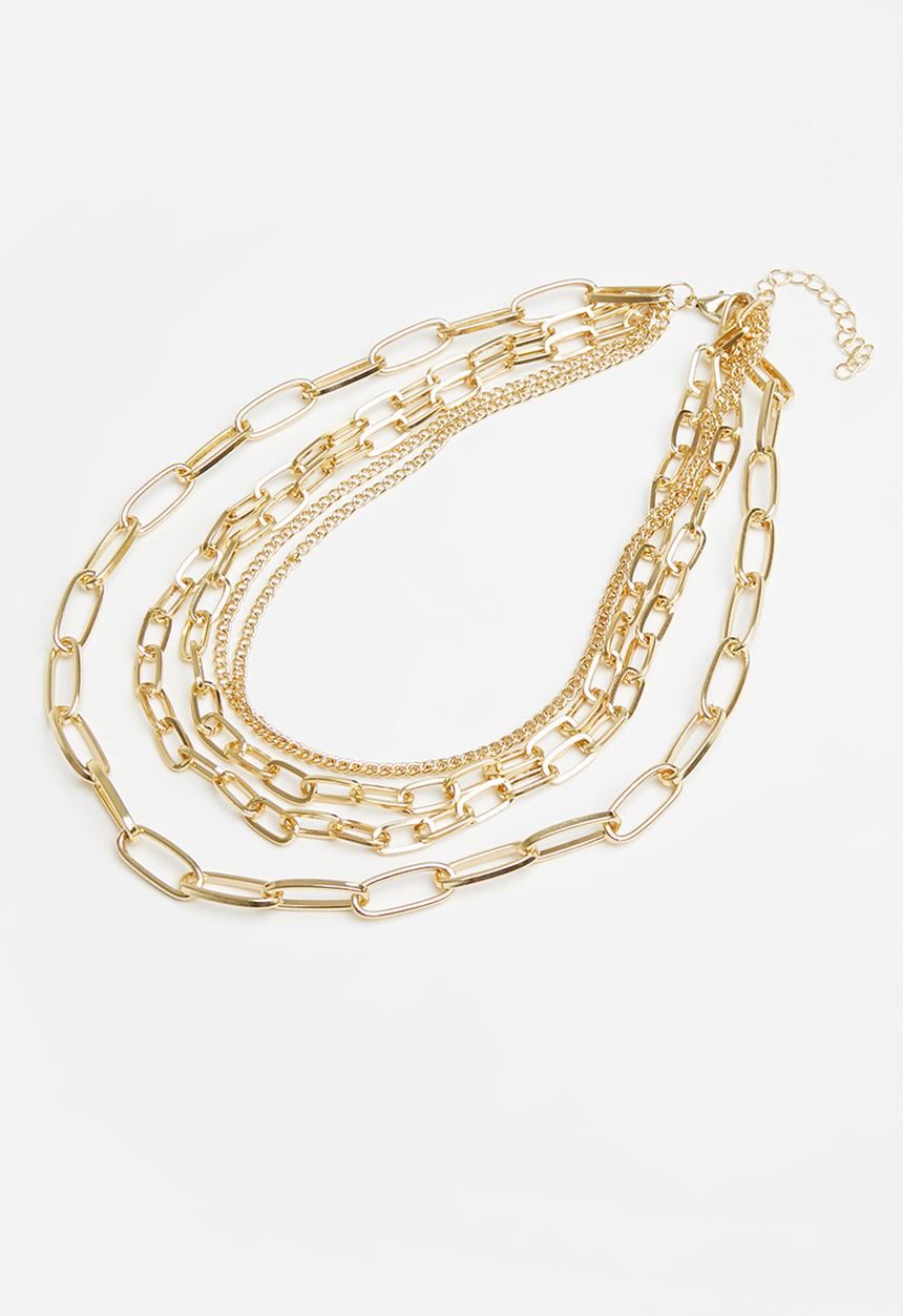 Superbalist - Ana layered necklace - gold