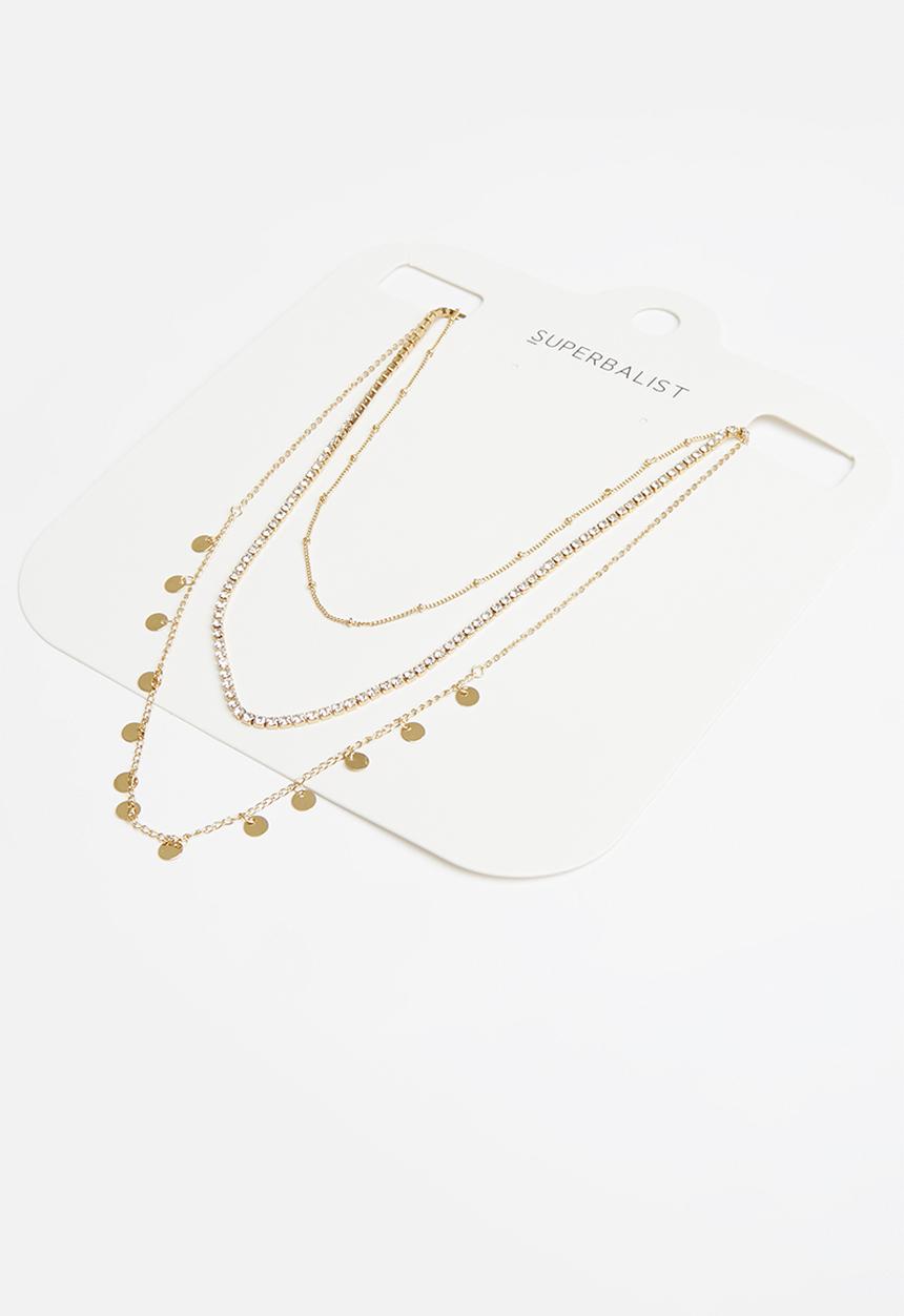Superbalist - Salma layered necklace - gold