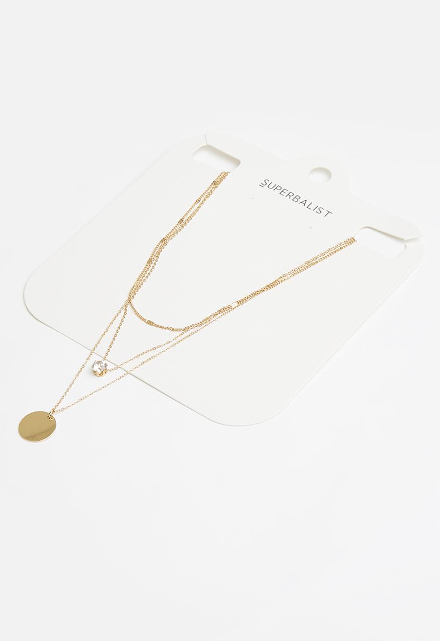 Superbalist - Lucia layered necklace - gold