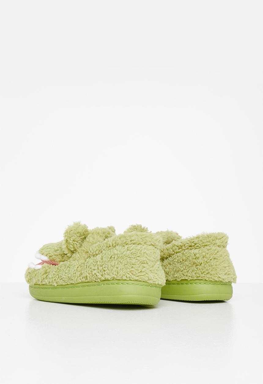 Pop Candy - Dino slipper - green