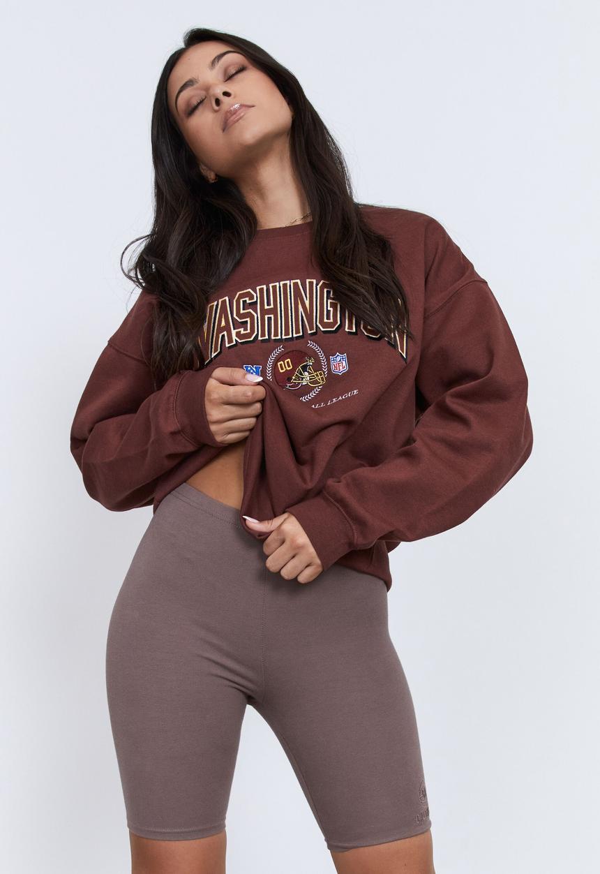 Factorie - Lcn nfl oversized graphic crew - lcn nfl andorra/washington
