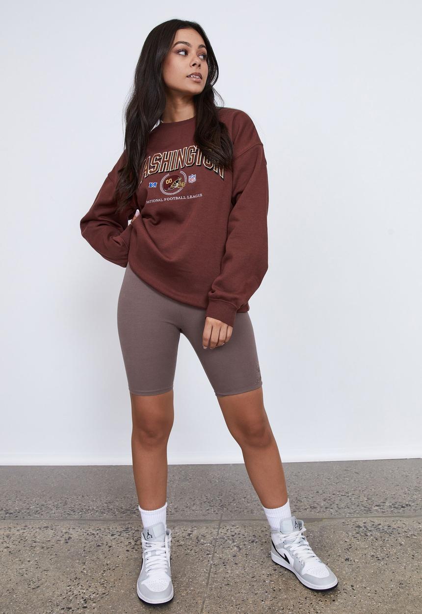 Factorie - Lcn nfl oversized graphic crew - lcn nfl andorra/washington